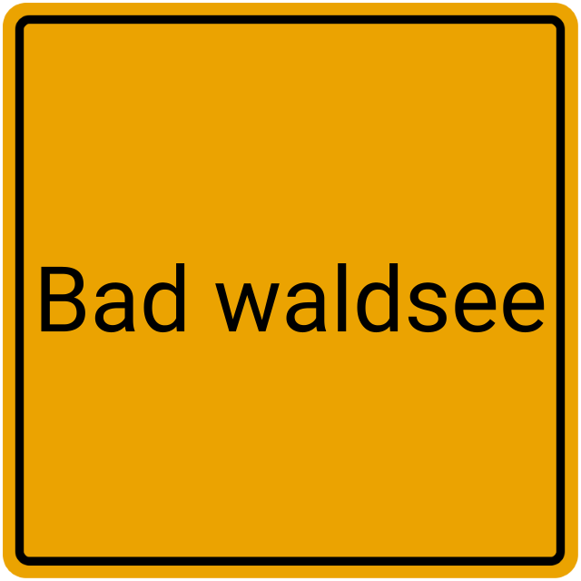 Meldebestätigung Bad Waldsee